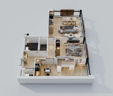 Appartement te huur: Dorpsstraat 36-A 1531 HM Wormer - Foto 1