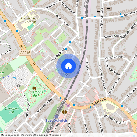 Two Bedroom Flat to Let, Quorn Road, SE22, London