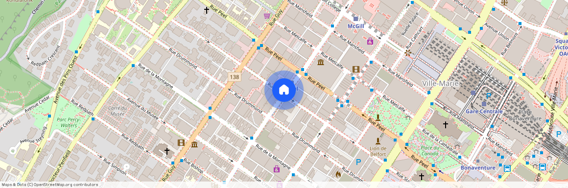 3470 rue Stanley, Ville-Marie, Ville-Marie, Ile de Montréal, H3A 1R9