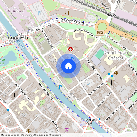 Rue de l'Arsenal 3B bus 32, 7500, TOURNAI