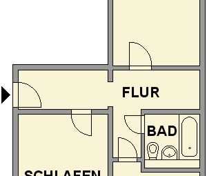 2-Zimmer-Wohnung unweit vom Schlossteich entfernt - Foto 2