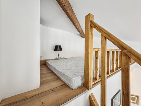 Studio avec 5m de hauteur et mezzanine – Bail civil – Métro Porte de Bagnolet – Paris 20e - Photo 4