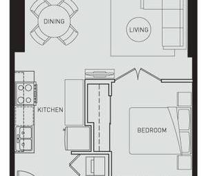 Furnished 1 Bedroom @ Two Park Place - Photo 2