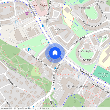 Vantörsvägen 245, Fruängen