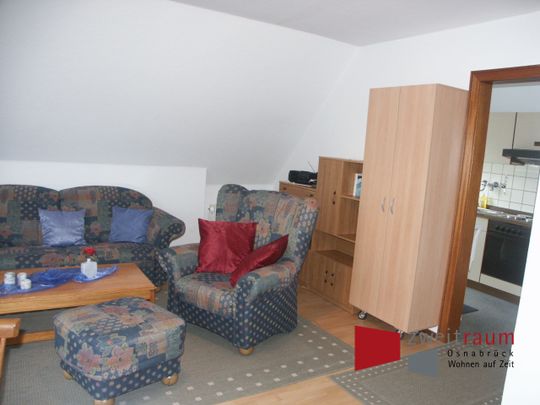 Hollage, solide eingerichtete 2-ZKB-Wohnung mit super Balkon in ruhiger Lage - Foto 1