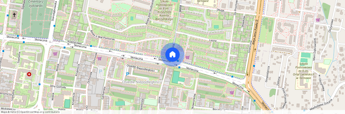 ul. Leśna, Tarnów, małopolskie