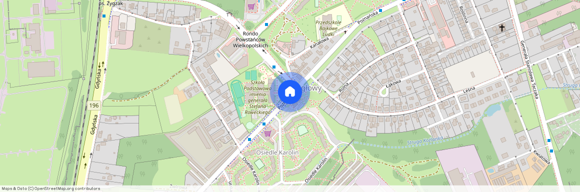 Koziegłowy, Czerwonak