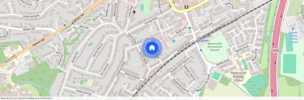 Queens Road, Egham, Surrey, TW20