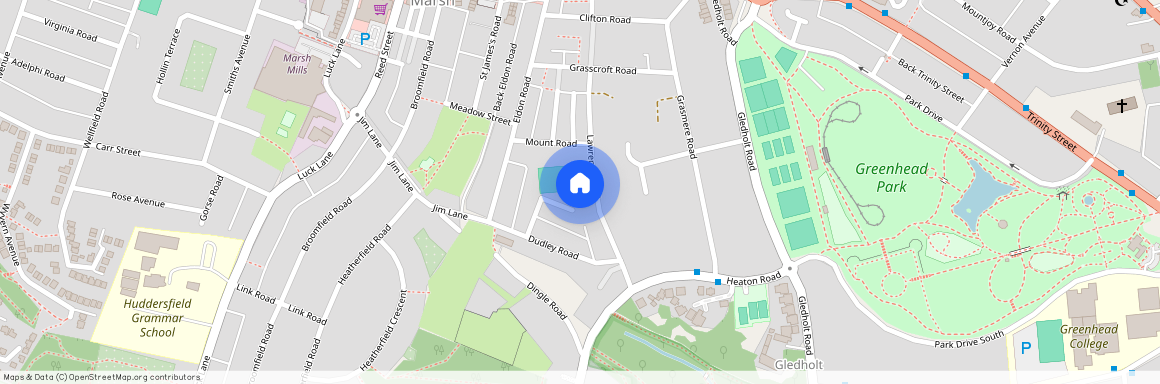 Eldon Road, Huddersfield, West Yorkshire, UK, HD1