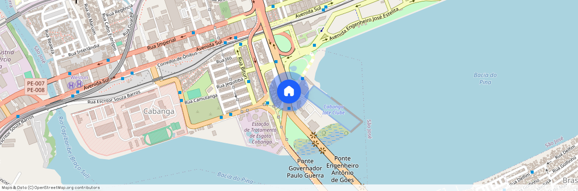 Av. Eng. José Estelita, 2443, São José, Recife, Pernambuco, 50090-040