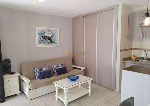 MID-SEASON. FOR RENT FROM 1.9.2024-30.06.2025 NICE APARTMENT IN LA CARIHUELA (TORREMOLINOS)