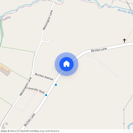 Birches Lane, South Wingfield, Alfreton, Derbyshire, DE55