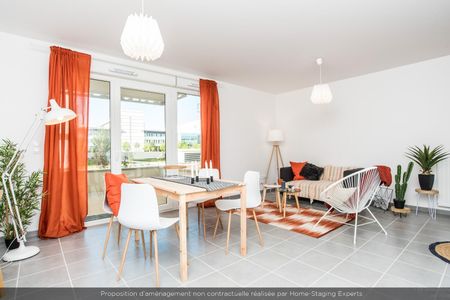 location Appartement T2 DE 42.55m² À BLAGNAC - Photo 2