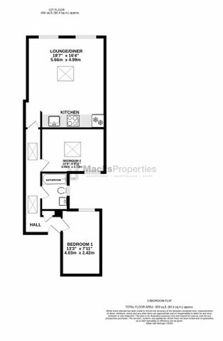 2 bedroom flat to rent - Photo 5