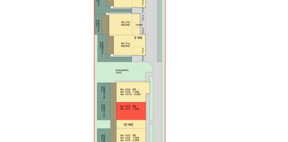 Erstbezug - 2-Zimmer-Wohnung im Obergeschoss mit Balkon - Foto 2