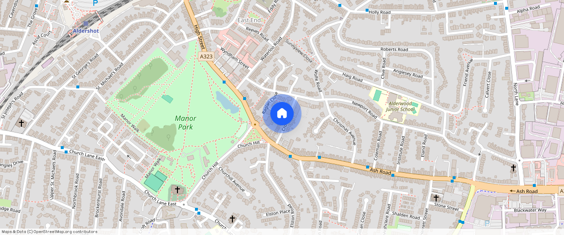 Crossways, Aldershot, GU12