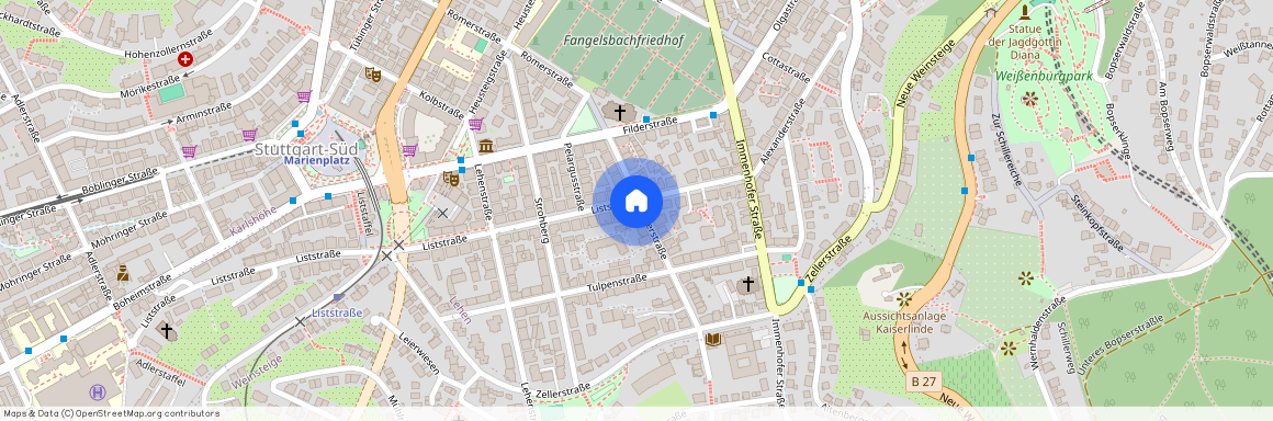 Römerstraße 50, 70180 Stuttgart