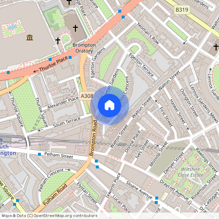 Egerton Crescent, Knightsbridge, London, SW3