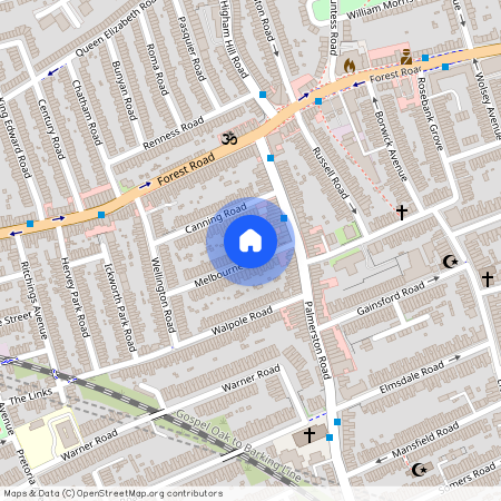 Melbourne Road, London E17