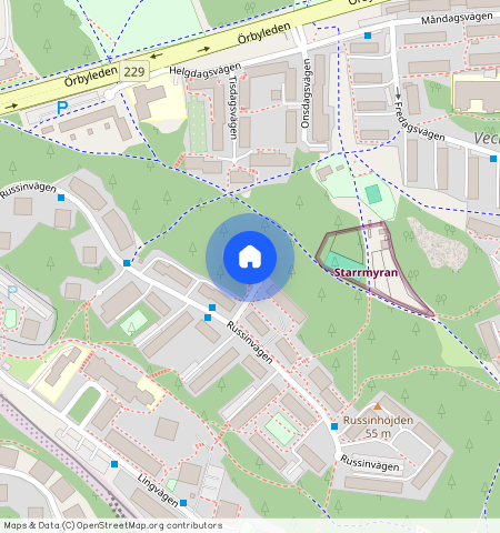 Russinvägen **, Hökarängen