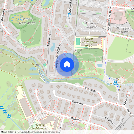 ul. Myśliwskie Wzgórze, Piecki-Migowo, Gdańsk, pomorskie