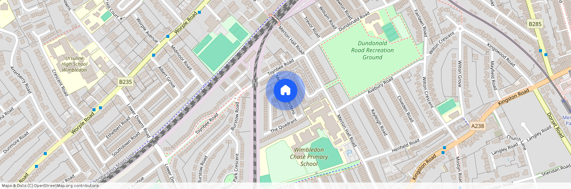 Merton Hall Gardens, London, SW20