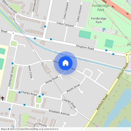 Gloucester Crescent, Staines, TW18