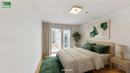 Urbaner Wohnkomfort in Grünlage - Moderne Neubauwohnung in zentraler Lage der Stadt! - Foto 2