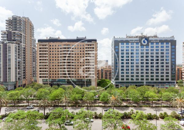 Flat for rent with swimming pool in Ciutat Jardí (Valencia)