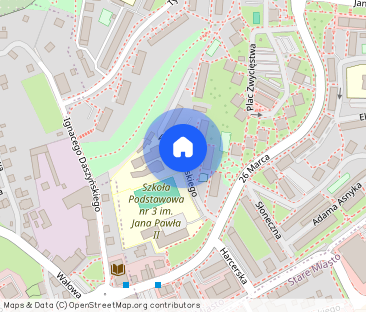 Dwupokojowe mieszkanie w centrum miasta na wynajem - Photo 1