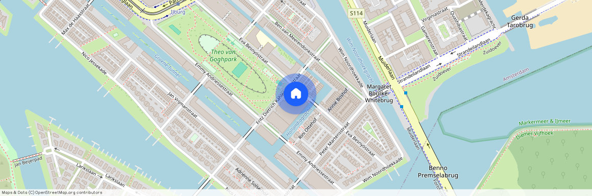 Eva Besnyöstraat 262, Theo van Goghparkbuurt, 1087LM, Amsterdam