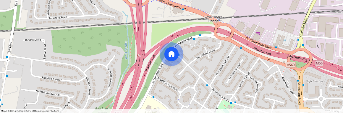 M22 8NH, Manchester