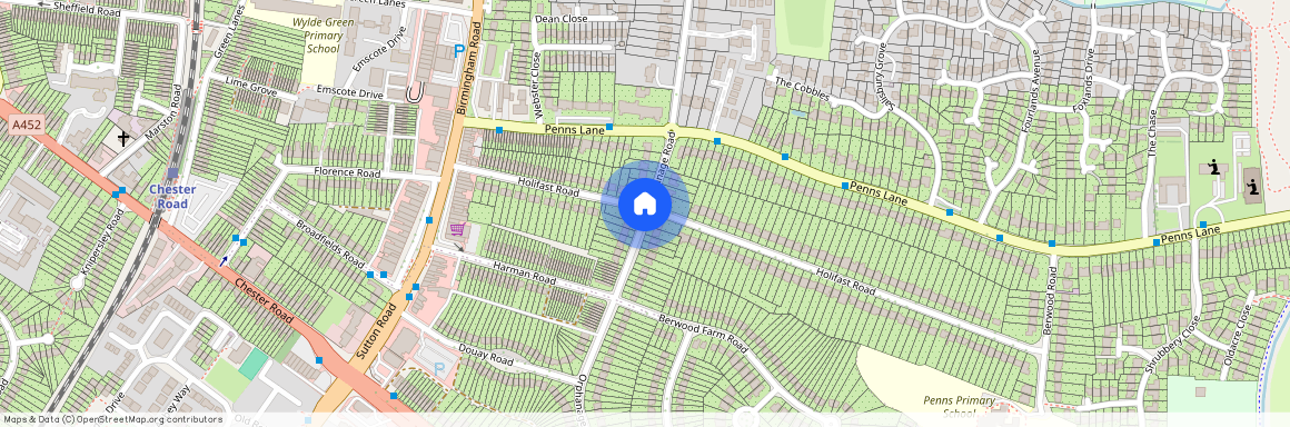 Orphanage Road, Wylde Green, Sutton Coldfield, B24