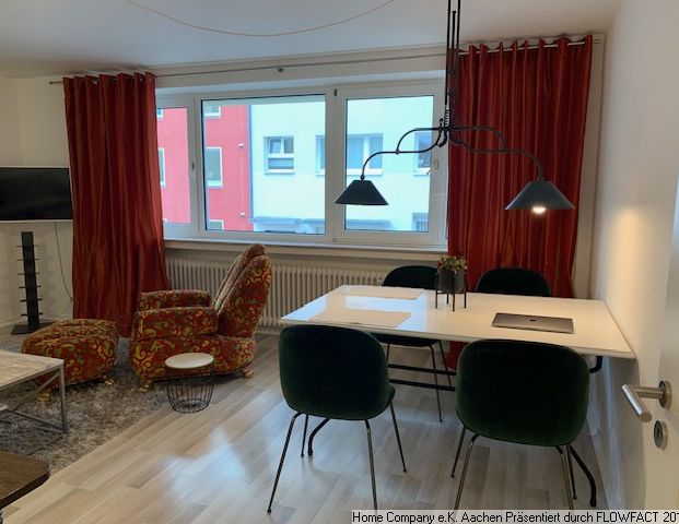 Aachen-Frankenb. Viertel: Geschmackvoll möbl. 2-Zimmerwohnung mit Flair - Photo 1