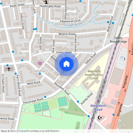 St. Georges Road, Ladybarn, Manchester, M14