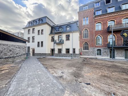 Elegantes Wohnen im historischen Kloster – Stilvolle 2 Zimmerwohnung mit Terrasse! - Photo 5