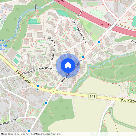 1010, Lausanne, Chemin De La Grangette, 96