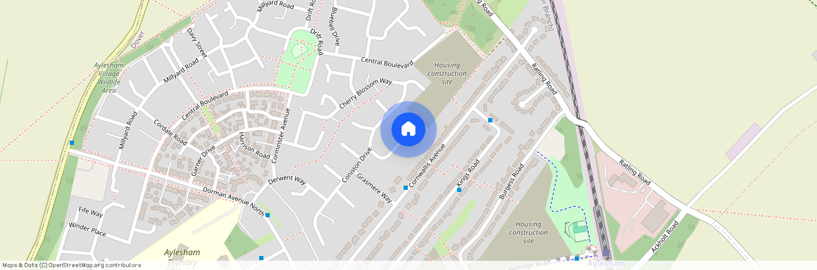 Wordsworth Gardens, Aylesham, Canterbury, CT3