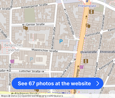 Luxus-Design-Loft im Belgischen Viertel: 192 m², 2 SZ, Kamin, Balko... - Photo 1