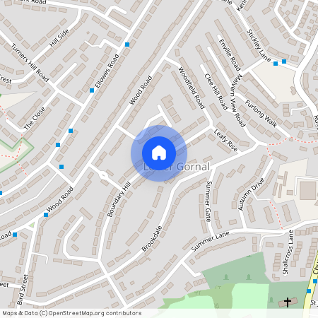 DY3 2HG, Dudley