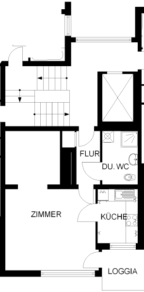 1-Zimmer Wohnung in Haspe-Quambusch - Foto 1