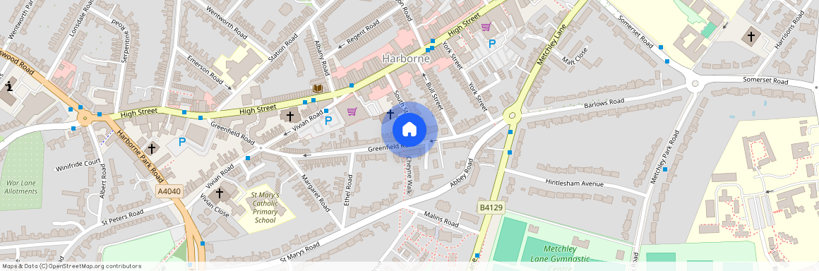 Greenfield Road, Harborne, Birmingham, B17