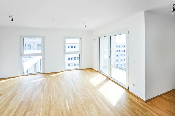 AB JUNI: HELLER HOFSEITIGER 2 ZIMMER TRAUM: GEKÜHLTE NEUBAUWOHNUNG MIT FREIFLÄCHE - Photo 1