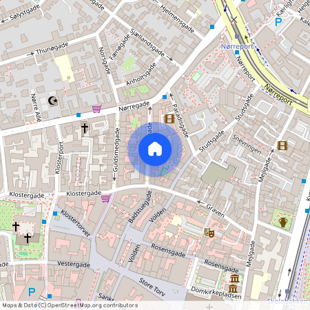 Borggade 4E, 5. tv., 8000 Aarhus C