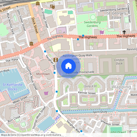 23 Gauging Sqaure, E1W