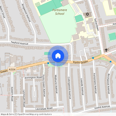 Fortis Green, East Finchley, London, N2