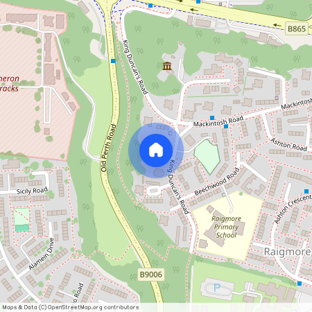 King Duncan Gardens, Inverness, Highland, IV2