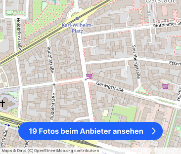 Gemütliche 1-Zimmer-Wohnung mit Balkon in der Karlsruher Oststadt - Foto 1