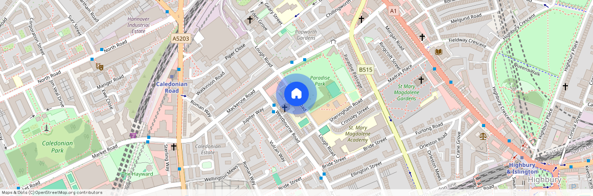 Lough Road, Islington, London, N7