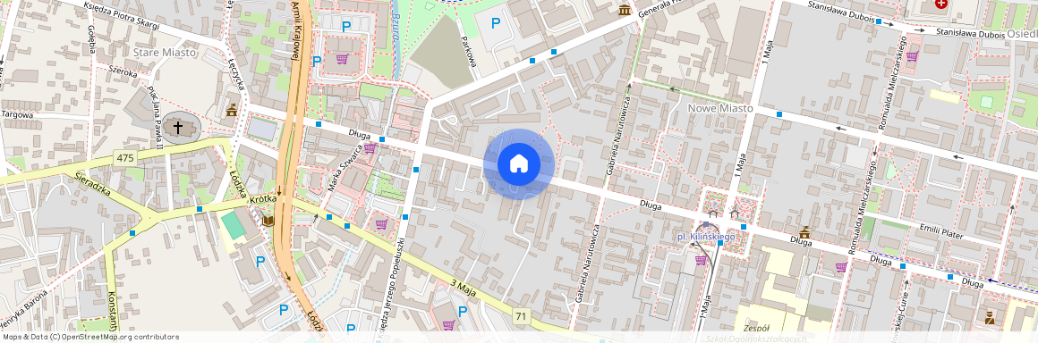 ul. Długa 85, Zgierz, zgierski, łódzkie